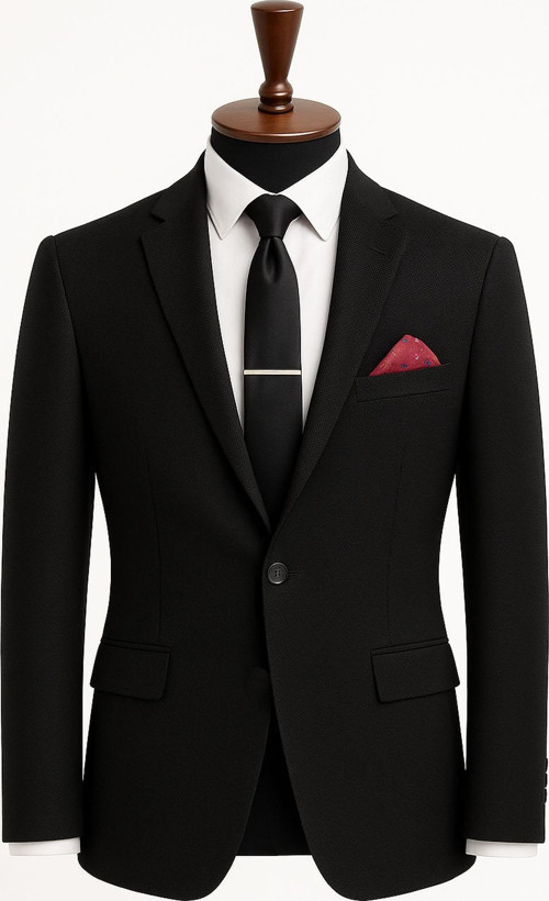 Erkek İtalyan Kesim Tek Düğmeli Blazer Ceket Klasik ve Modern Şıklık