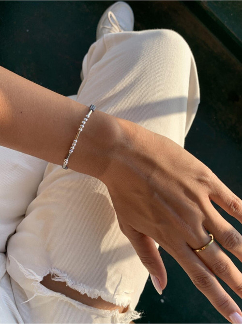 Mors Alfabesi Örgü Bileklik (Adet)