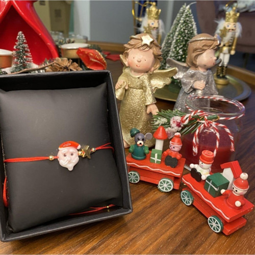 Xmas Murano Noel Baba Bileklik