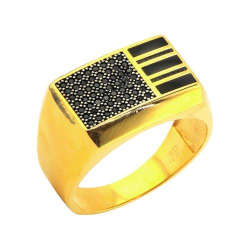 22 Ayar Altın Erkek Yüzük - 0180524