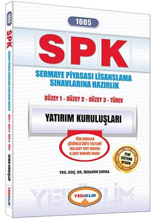 Yediiklim 2016 SPK 1005 Yatırım Kuruluşları