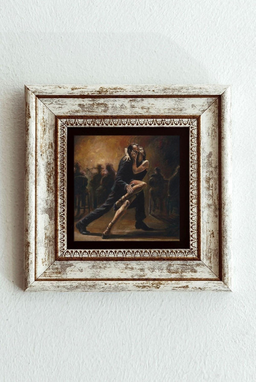 Dans Çerçeveli Taş Tablo , Çerçeveli Taş Duvar Dekoru-enkcrcvtbl-00113