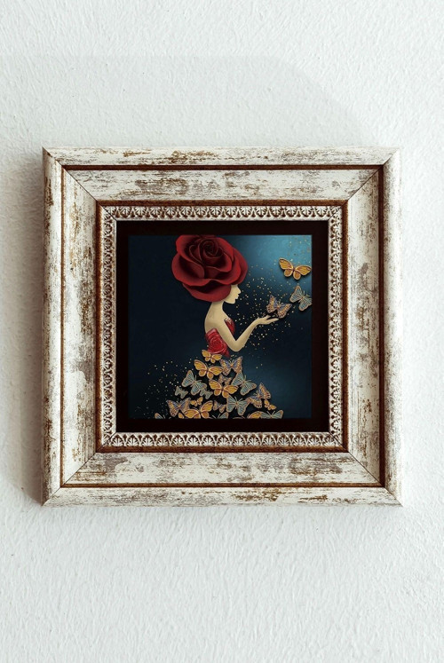 Çerçeveli Taş Tablo , Çerçeveli Taş Duvar Dekoruenkcrcvtbl-00147