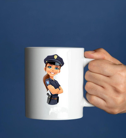 Polis Haftası Kupa Bardak - Kadın