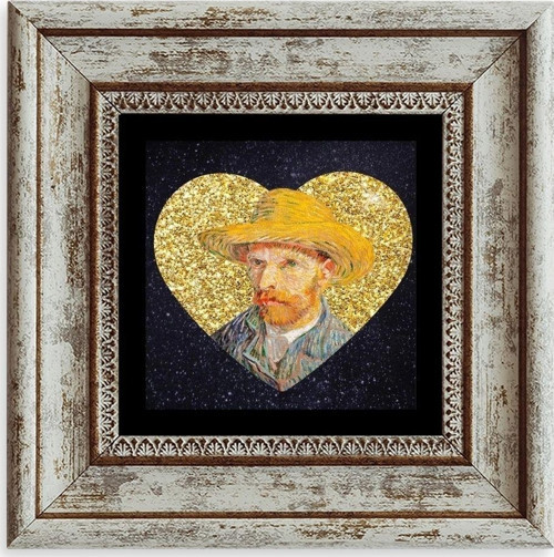 Van Gogh Çerçeveli Taş Tablo