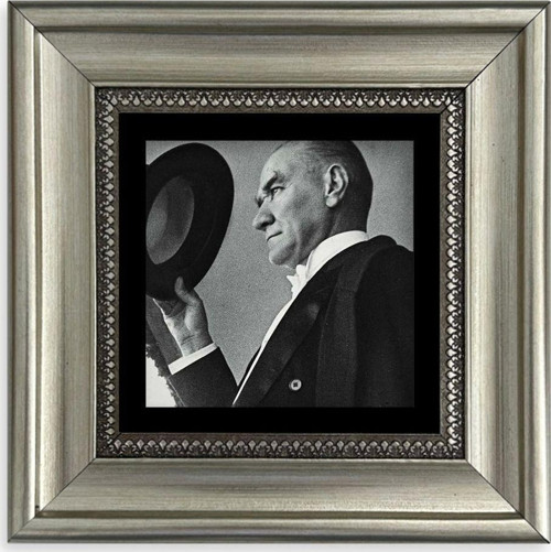 Atatürk Çerçeveli Taş Tablo