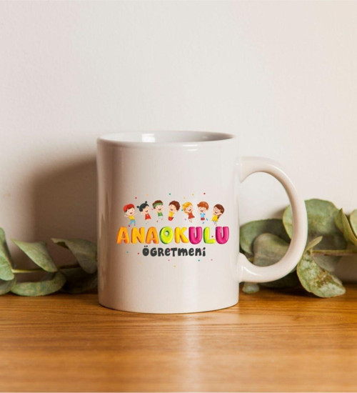 Anaokulu Öğretmeni Kupa Bardak