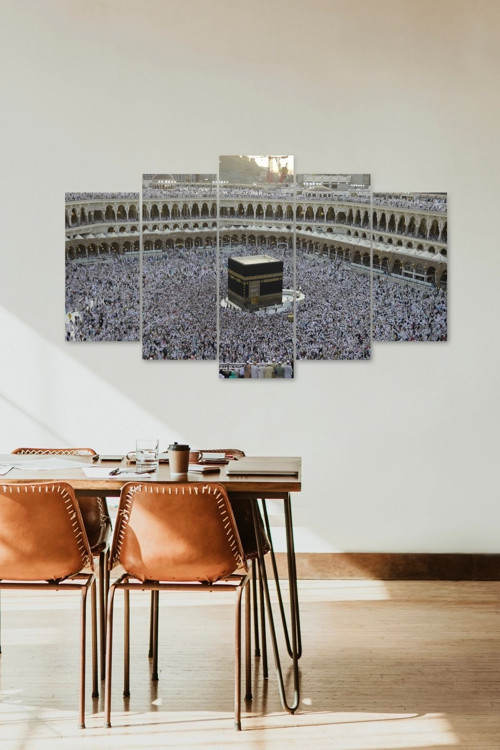 Kabe Manzara 5 Parçalı Mdf Tablo