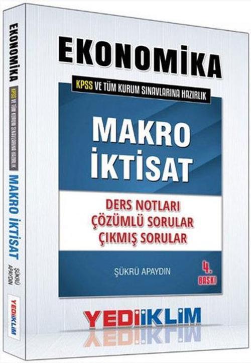 Yediiklim 2016 KPSS Ekonomika Makro İktisat Ders Notları