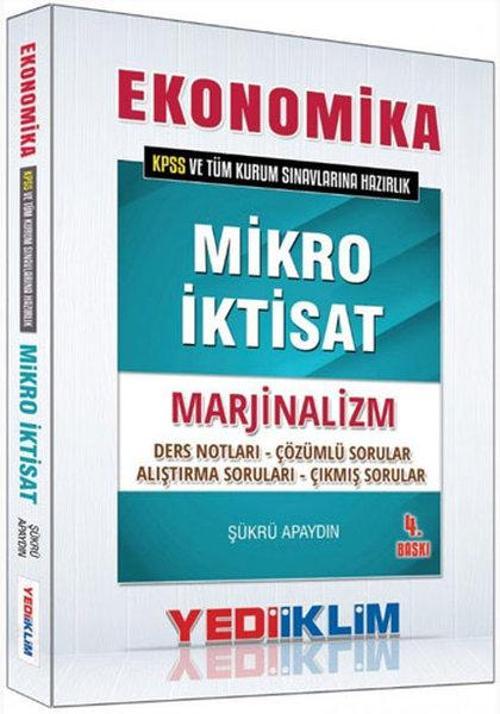Yediiklim 2016 KPSS Ekonomika Mikto İktisat Marjinalizm Ders Notları