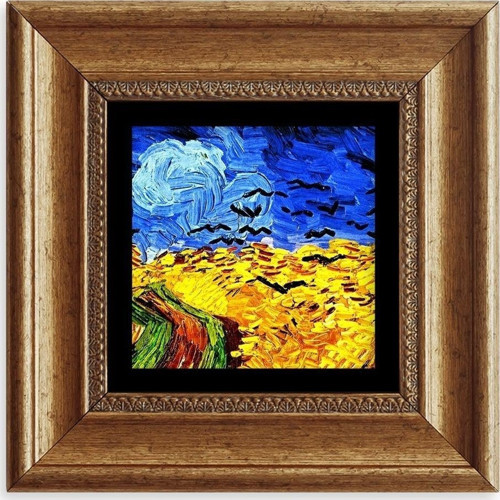 Van Gogh Çerçeveli Taş Tablo