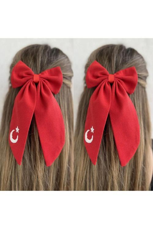 2'Li Bayraklı Toka, 29 Ekim Ay Yıldızlı Toka, Kırmızı Beyaz Nakışlı Çocuk Tokası, 19 Mayıs Tokası