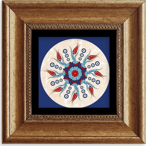 Selçuklu Motif Çerçeveli Taş Tablo