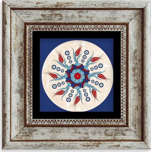 Selçuklu Motif Çerçeveli Taş Tablo