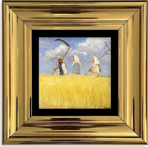 Van Gogh Çerçeveli Taş Tablo