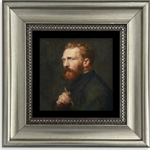Van Gogh Çerçeveli Taş Tablo