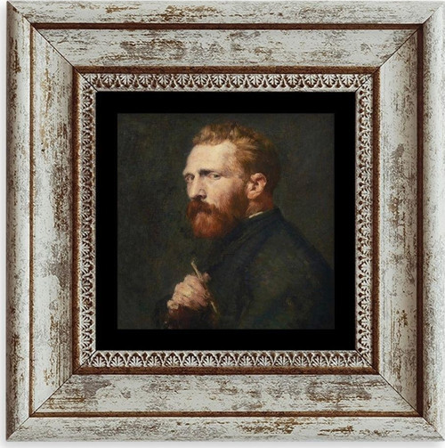 Van Gogh Çerçeveli Taş Tablo