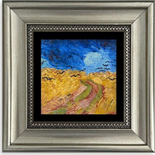 Van Gogh Çerçeveli Taş Tablo