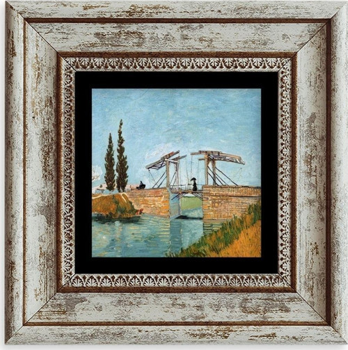 Van Gogh Çerçeveli Taş Tablo