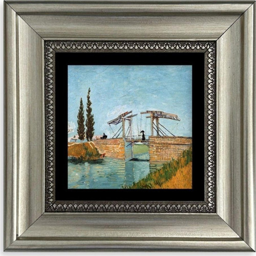 Van Gogh Çerçeveli Taş Tablo