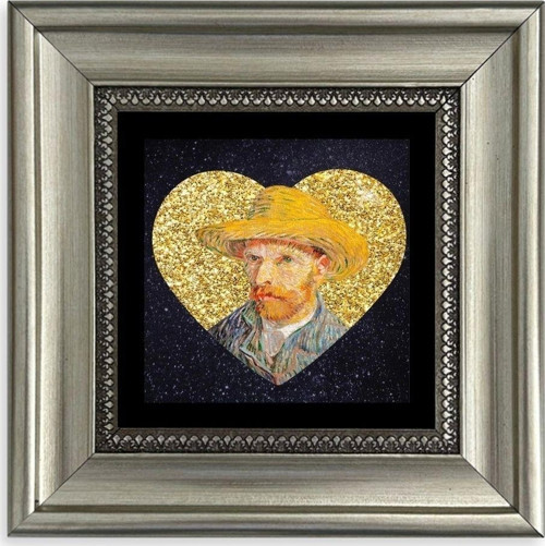 Van Gogh Çerçeveli Taş Tablo