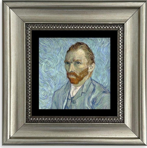 Van Gogh Çerçeveli Taş Tablo