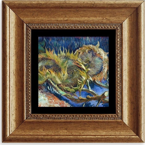Van Gogh Çerçeveli Taş Tablo