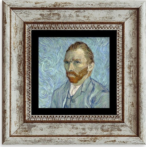 Van Gogh Çerçeveli Taş Tablo
