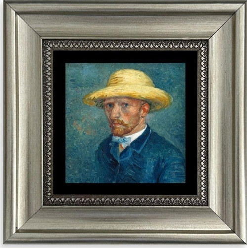 Van Gogh Çerçeveli Taş Tablo