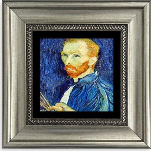 Van Gogh Çerçeveli Taş Tablo