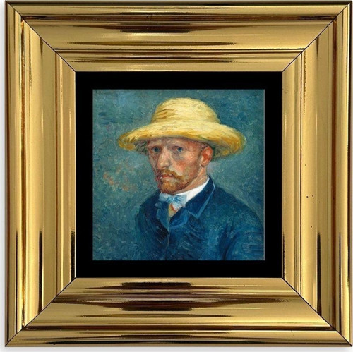Van Gogh Çerçeveli Taş Tablo