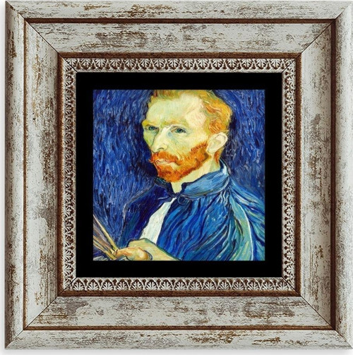 Van Gogh Çerçeveli Taş Tablo