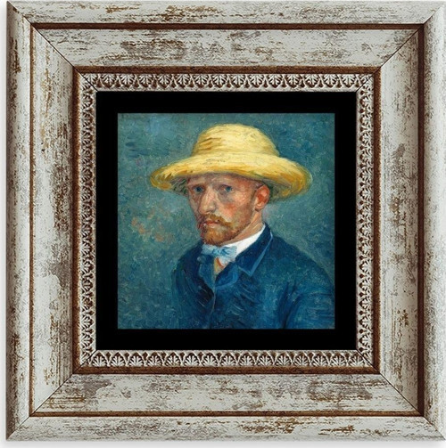 Van Gogh Çerçeveli Taş Tablo