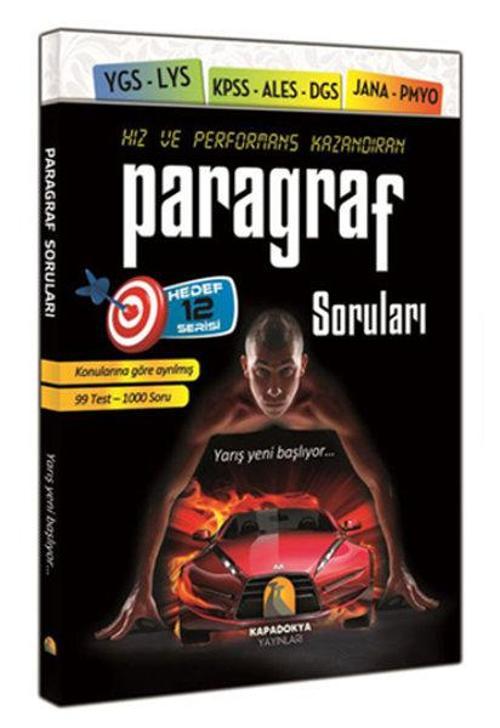 Kapadokya 2015 KPSS ALES DGS YGS LYS Paragraf Soruları