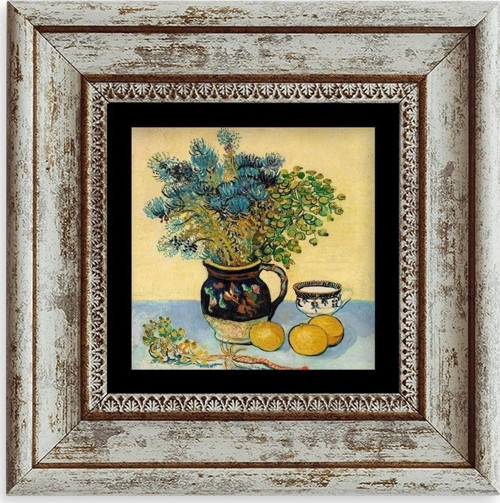 Van Gogh Çerçeveli Taş Tablo