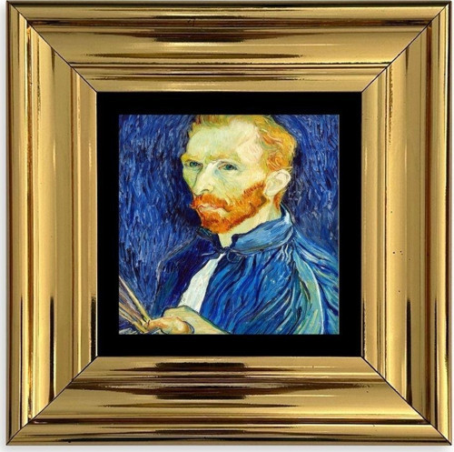 Van Gogh Çerçeveli Taş Tablo