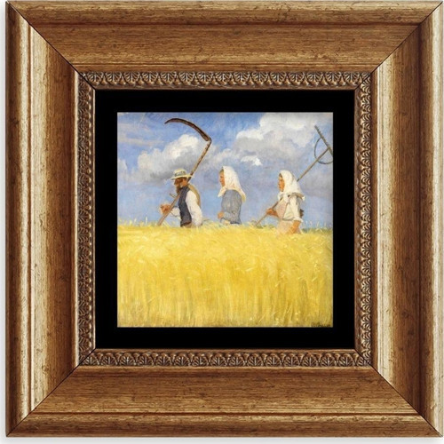 Van Gogh Çerçeveli Taş Tablo