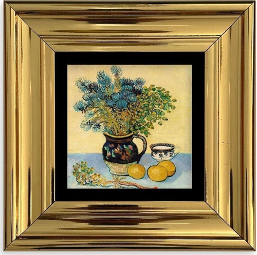 Van Gogh Çerçeveli Taş Tablo