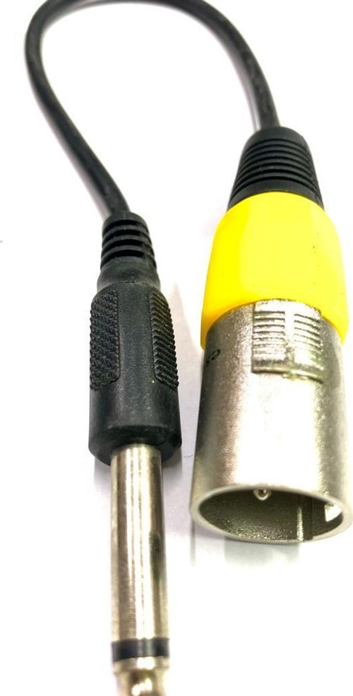 Xlr Erkek - 6.3mm Mono Erkek Çevirici Kablo