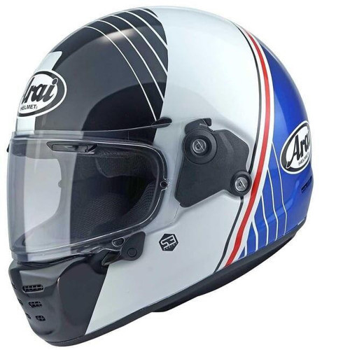 Concept-XE Temu Blue Kapalı Motosiklet Kask