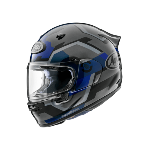 Quantic Motosiklet Kaskı Face Blue