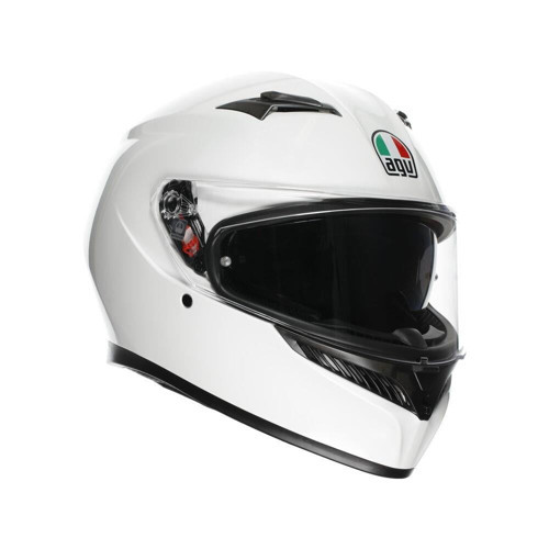 K3 MPLK Mono White Motosiklet Kaskı