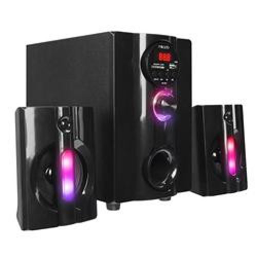 MD-95BT 2+1 20W Siyah Multimedya FM-BT-SD-USB Speaker Hoparlör Kumandalı