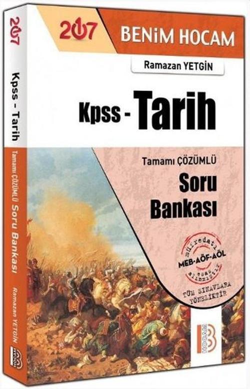 2017 KPSS Tarih Tamamı Çözümlü Soru Bankası