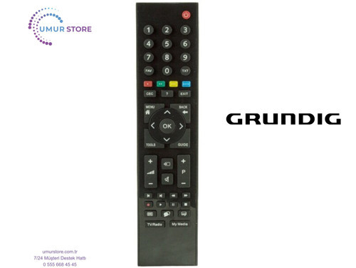 Grundig Dortmund CLE 5745 5845 AN Serisi Televizyon Kumandası