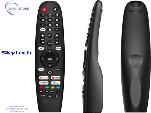 Skytech Whaleos Uyumlu Smart LED Televizyon Kumandası-Mikrofonsuz