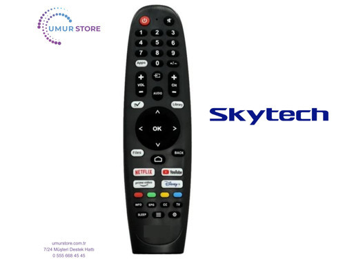 Skytech 65ST1405 Uyumlu Whaleos Smart Led Televizyon Kumandası