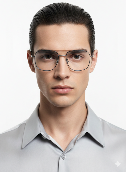 Silvester Metal Mavi Işık Filtreli Bilgisayar Ekran Gözlüğü