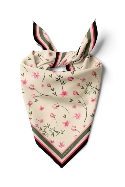 H31 ÇITIR ÇİÇEKLİ BANDANA DG12105