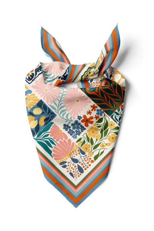 A92 MODERN FLOWERS BANDANA(DG11958)